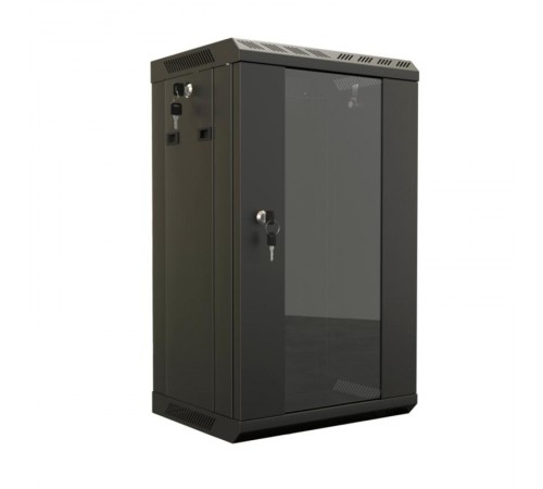 TDB-12U-GP-RAL9004 Шкаф настенный 10'', 12U, 649,5х390х300, уст. размер 254 мм 447455  Hyperline