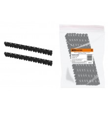 Маркер наборный - символ "0" черный 6 мм2 (100 шт.)   SQ0534-0046  TDM