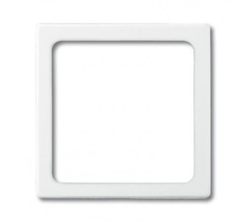 Плата центральная (накладка) для механизма светоиндикатора 2062 U, серия solo/future, цвет альпийский белый  1731-0-1923   2CKA001731A1923  ABB