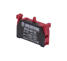 ВК22-BE102, 1НЗ, красный, блок-контакт  (ЭТ)   ET521032   Электротехник