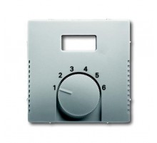 Накладка для механизма терморегулятора (термостата) 1094 UTA, 1097 UTA, серия Pure сталь  1710-0-3761   2CKA001710A3761  ABB