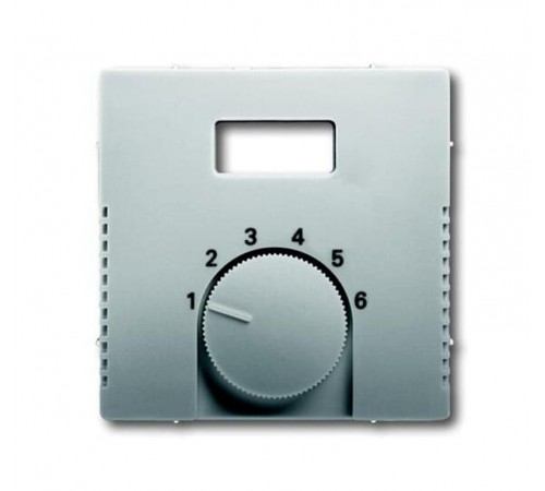 Накладка для механизма терморегулятора (термостата) 1094 UTA, 1097 UTA, серия Pure сталь  1710-0-3761   2CKA001710A3761  ABB