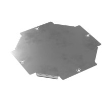 Крышка ответвителя Х-образного Стандарт INOX (AISI 304) 200  PR16.3196  Промрукав