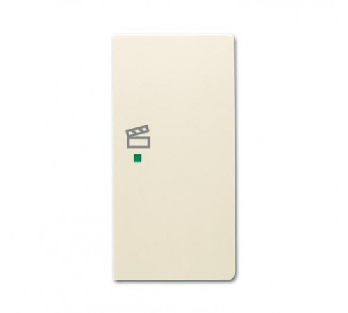 Клавиша двойная правая free@home, сцена, future, цвет слоновая кость  6220-0-0528   2CKA006220A0528  ABB