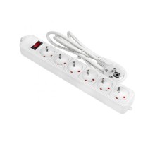 Сетевой фильтр 6*1,8м 16А/3,2кВт с выкл. c/з ПВС 3х1,0 Блокбастер XL EKF PROxima  UFA16-310-6-018  EKF