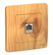Blanca Ясень С/У Розетка компьютерная RJ45  BLNIS045005  SE