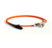 Патч-корд FC-D2-62-MTRJM/PR-ST/PR-H-5M-LSZH-OR волоконно-оптический (шнур) MM 62.5/125, ST-MTRJ(папа), 2.0 мм, duplex, LSZH, 5 м  28280  Hyperline