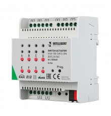 INTELLIGENT ARLIGHT Релейный модуль KNX-708-SW10-DIN (BUS, 8x10A)  025665  Arlight