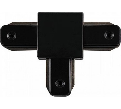 Коннектор для однофазного шинопровода LD1003 Т-образный черный  10333  FERON