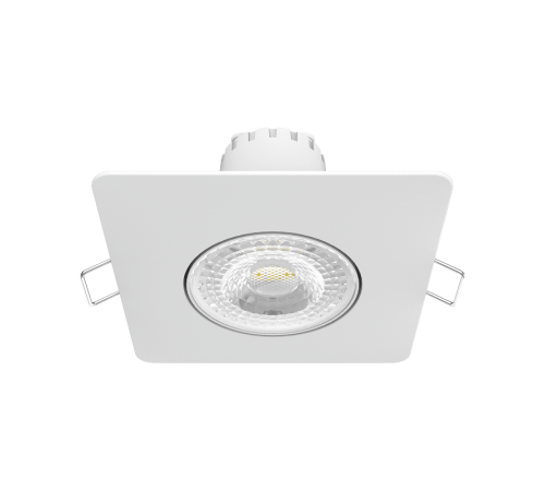 Светильник светодиодный встраиваемый квадратный белый, 6W, 500 Lm LED 2700K  948411106  Gauss