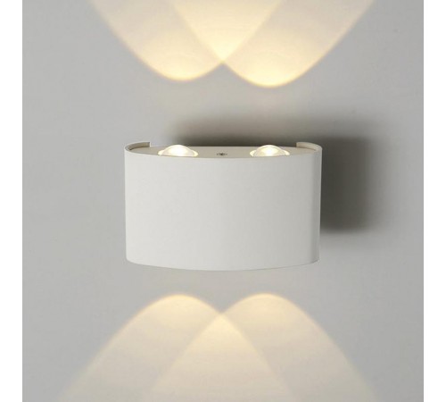 Светильник архитектурный 1555 TECHNO LED TWINKY DOUBLE белый настенный  a038419  Elektrostandard