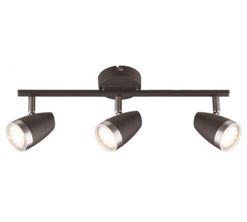 Светильник настенно-потолочный спот Joyce 6156-703 светодиодный LED 3 х 4 Вт 3200К поворотный  Б0054691  Rivoli