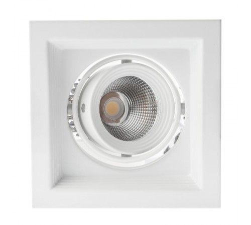Светильник светодиодный встраиваемый карданный SKD-11-36-40K-W09 9Вт 810Лм 4000К 130х130х100мм  Б0049776  ЭРА