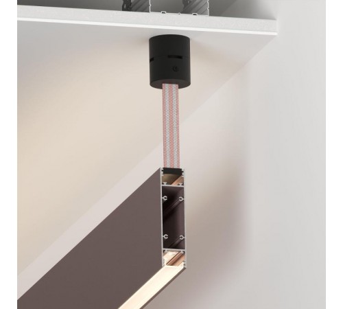 Профиль SL-LINE-25100-DUAL-2500 BLACK (Arlight, Алюминий)  033735  Arlight