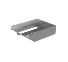 Угол вертикальный внешний L 100х600 мм с разворотом трассы на 90 град "ПЛЮС"  VLPDplus90-100-600-L  КМ-профиль