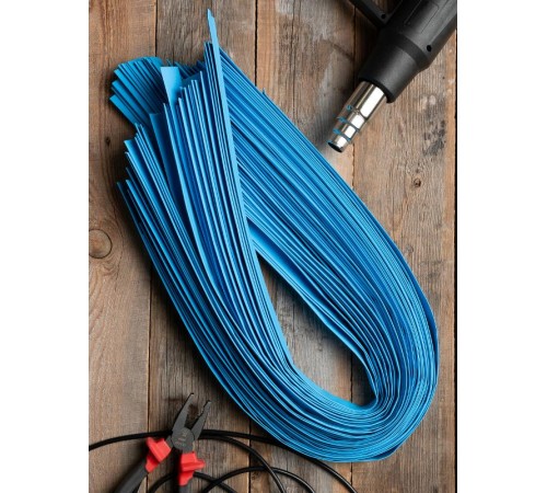 Термоусаживаемая трубка ТУТ нг 14/7 синяя EKF PROxima  tut-14-g-1m  EKF