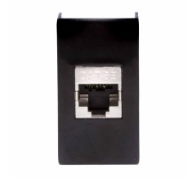 Розетка RJ-45 кат5E,экр,Viva,1 мод.,черн  45248  DKC