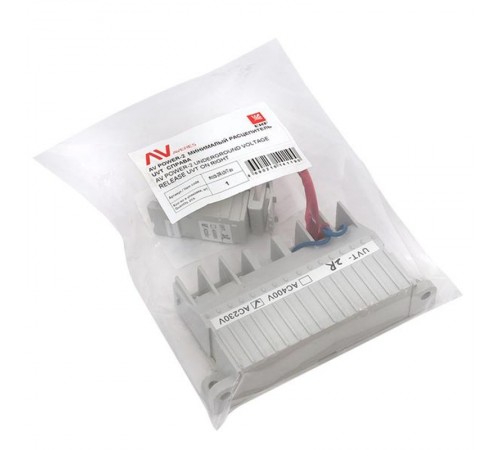 AV POWER-2 Минимальный расцепитель UVT справа  mccb-2R-UVT-av  EKF