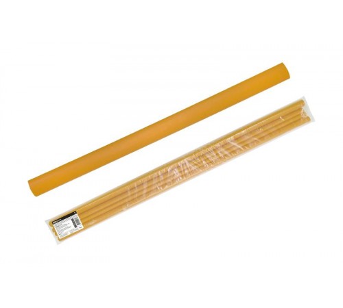 Трубка термоусаживаемая не поддерживающая горение, с клеевым слоем, желтая, длиной 1,0 м ТТкНГ(3:1)-19,1/6,4-Ж  SQ0548-1110  TDM