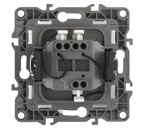 Выключатель с подсветкой 12-1102-01 10АХ-250В,  белый  Б0014633  ЭРА