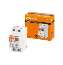 Выключатель автоматический дифференциального тока АВДТ 63 1п+N 50А C 100мА тип A  SQ0202-0014  TDM