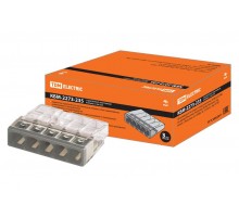 Строительно-монтажная клемма КБМ-2273-235 (2,5мм2) с пастой  SQ0517-0114  TDM