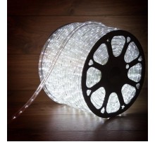 Дюралайт LED, постоянное свечение (2W) - белый, 36 LED/м, бухта 100 м  121-135  NEON-NIGHT