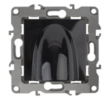 12-6003-06 ЭРА Вывод кабеля, Эра12, чёрный  Б0043155  ЭРА