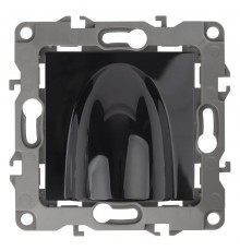 12-6003-06 ЭРА Вывод кабеля, Эра12, чёрный  Б0043155  ЭРА