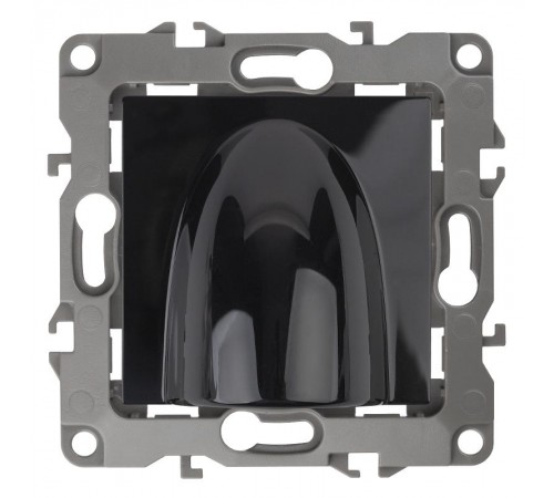 12-6003-06 ЭРА Вывод кабеля, Эра12, чёрный  Б0043155  ЭРА