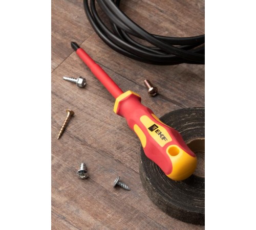 Отвертка Master PH2x100 мм 1000В EKF Basicph-2-100-mas-inEKF