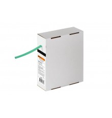 Термоусаживаемая трубка ТУТнг 6/3 зеленая в коробке (10 м/упак)   SQ0518-0412  TDM