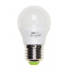 Лампа светодиодная LED 5Вт Е27 220В 3000К PLED- ECO-G45 шар  1036957A  Jazzway