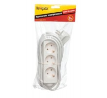 Удлинитель NPE-S-03-300-E-3x1 с/з 3 гн. 3м  94179  Navigator