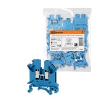 Зажим наборный ЗНН-4мм2 41А синий (Ph-C UK-4BU)  SQ0803-1113  TDM