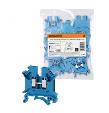 Зажим наборный ЗНН-4мм2 41А синий (Ph-C UK-4BU)  SQ0803-1113  TDM