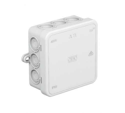 Коробка распределительная A11, 85x85x40 мм (A 11) IP55  2000342  OBO Bettermann