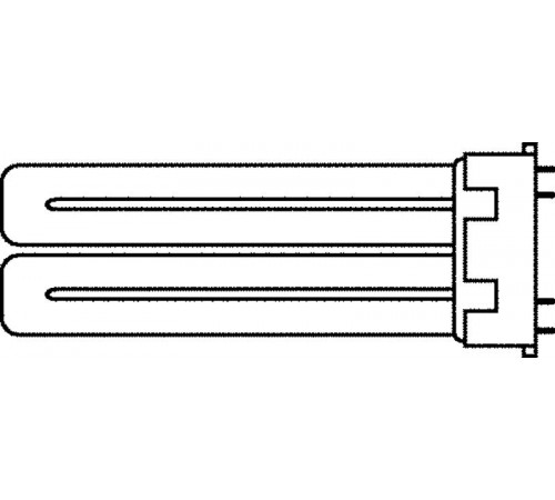 Лампа энергосберегающая КЛЛ 24Вт 2G10 нейтральная холодно-белая 4000К DULUX F 24W/840 2G10 10X1  4050300333588  Osram
