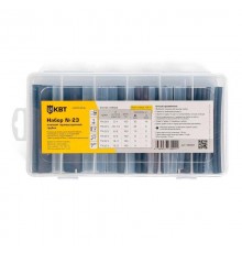 Набор клеевой термоусадочной трубки в органайзере "Набор №23"  86822  КВТ