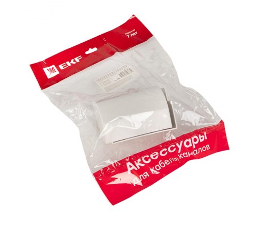 Угол внешний (100х40) (2 шт) Plast EKF PROxima Белыйobw-100-40x2EKF