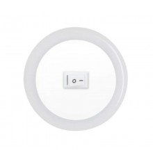 Ночник светодиодный NLE 04-LW-S белый с выключателем 230В  4690612028804  IN HOME