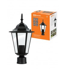 Светильник садово-парковый ЛТУ 6060-03 60Вт ЛН/КЛЛ/LED E27 IP33 шестигранник  SQ0330-0003  TDM