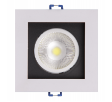 Светильник встраиваемый PSP-S 211  1x8W 4000K 55° White IP40