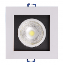 Светильник встраиваемый PSP-S 211  1x8W 4000K 55° White IP40