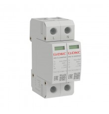 Устройство защиты от импульcных перенапряжений (УЗИП) YON max тип 2 2п Imax 40kA со сменным модулем Un 440V  SPD-T2-2N40P440  DKC