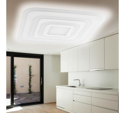 Светильник светодиодный декоративный бытовой SPB-6 "GEO 3" RC75 с пультом ДУ, 75Вт 3400-5500К  Б0050922  ЭРА