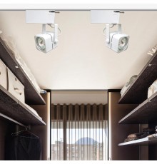 Светильник трековый под лампу TR10-GU10 WH MR16 белый  Б0044261  ЭРА