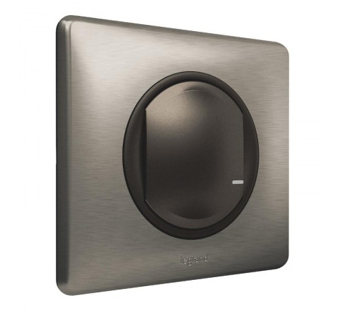 Выключатель Умный проводной Celiane с опцией светорег. 5-300Вт 230В рамка вольфрам; графит Netatmo  064891  Legrand