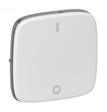 Valena ALLURE Белый Клавиша 1-ая выключателя двухполюсного (мех.752002)  755125  Legrand