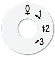 диск со шкалой SKS1101-4WW Jung